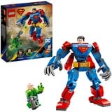 LEGO 76302 DC Super Heroes Superman Mech vs. Lex Luthor, Konstruktionsspielzeug 
