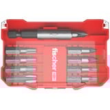 fischer PowerFast II Tanos-Box, Senkkopf TG/VG TX, Schrauben-Set 1.801 Teile, Teil- und Vollgewinde, verzinkt