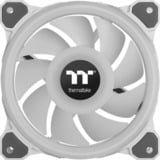 Thermaltake Riing Quad 14 RGB Radiator Fan TT Premium Edition 3 Pack, Gehäuselüfter weiß, 3er Set, 1x Controller, 140 mm