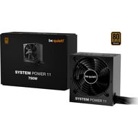 be quiet! System Power 11 750W ATX3.1, PC-Netzteil schwarz, 1x 12-Pin High Power GPU, 2x PCIe, 650 Watt
