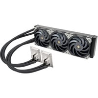 SilverStone SST-XE360PDD, Wasserkühlung schwarz/silber