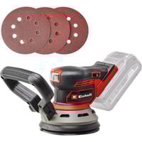 EINHELL Professional Akku-Exzenterschleifer TP-RS 18/32 Li BL-Solo, 18Volt rot/schwarz, ohne Akku und Ladegerät