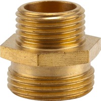 GARDENA Reduzier-Messing-Gewindenippel 26,5mm (G 3/4") > 21mm (G 1/2"), Verbindung
